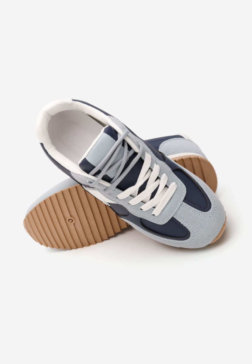 Sneakers dama Marivane albastri