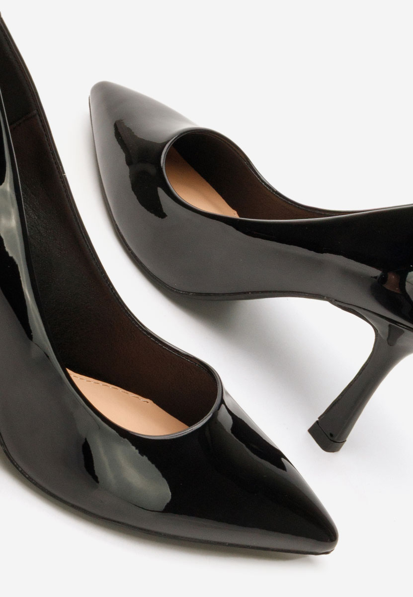 Pantofi stiletto Ivania negri