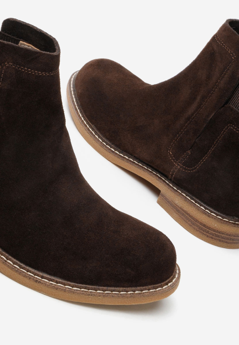 Ghete dama piele Torrenia V3 maro