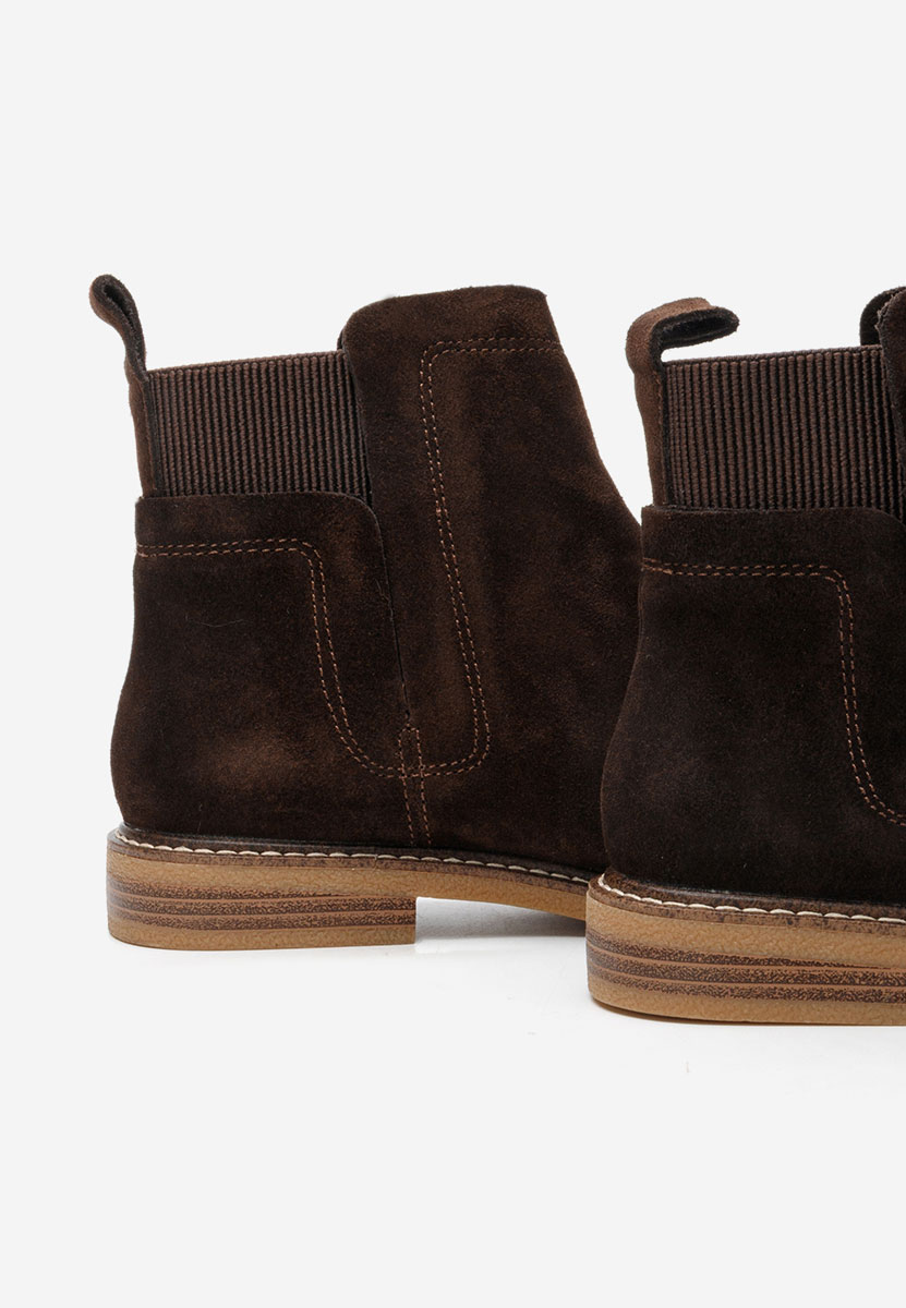 Ghete dama piele Torrenia V3 maro