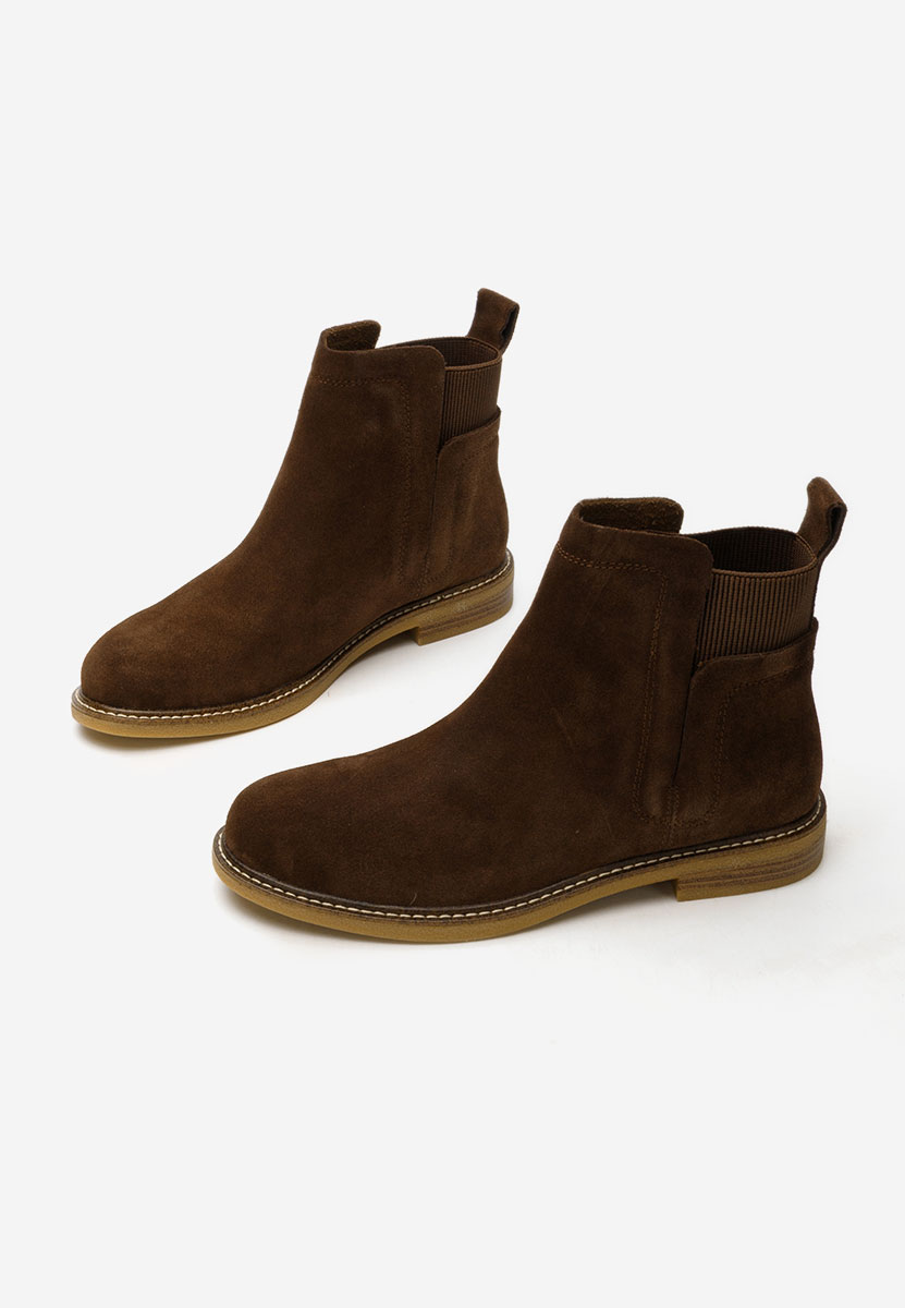 Ghete dama piele Torrenia V4 maro