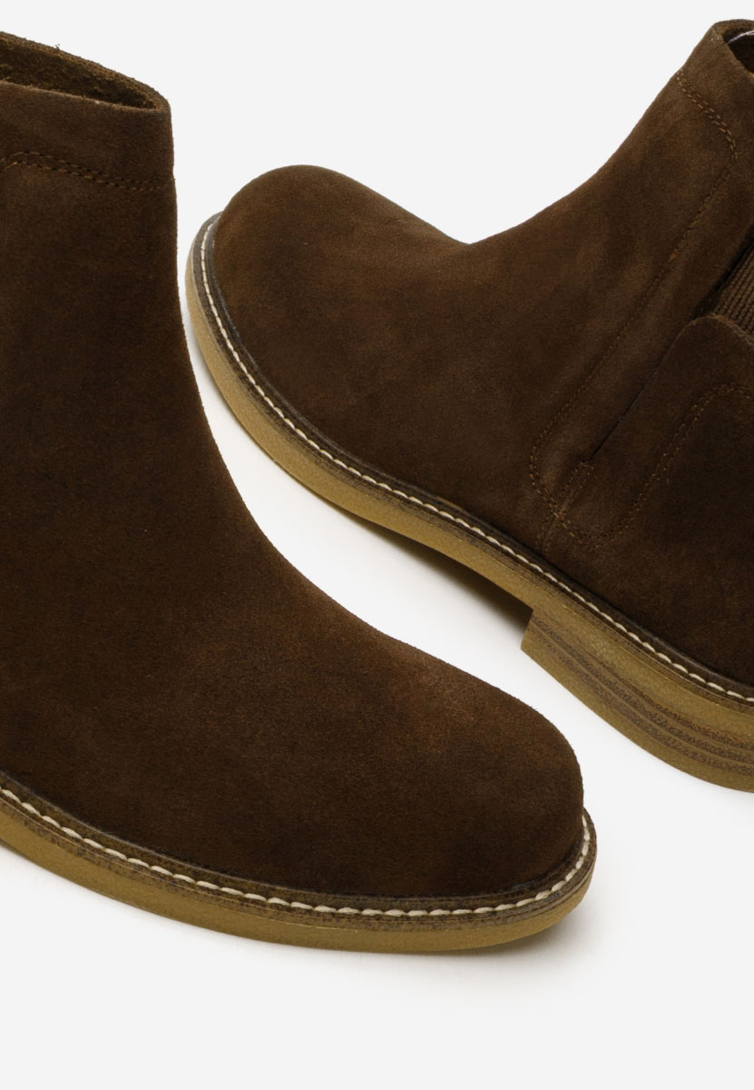 Ghete dama piele Torrenia V4 maro