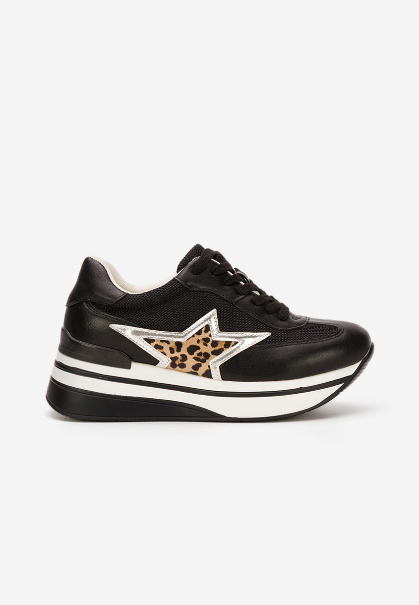 Sneakers cu platformă Valorys negri