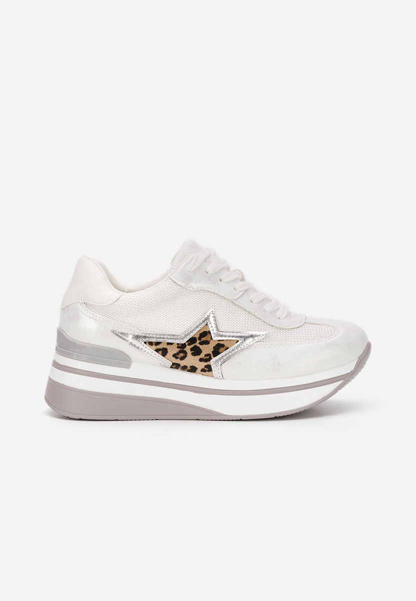 Sneakers cu platformă Valorys argintii