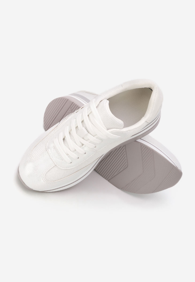 Sneakers cu platformă Valorys argintii