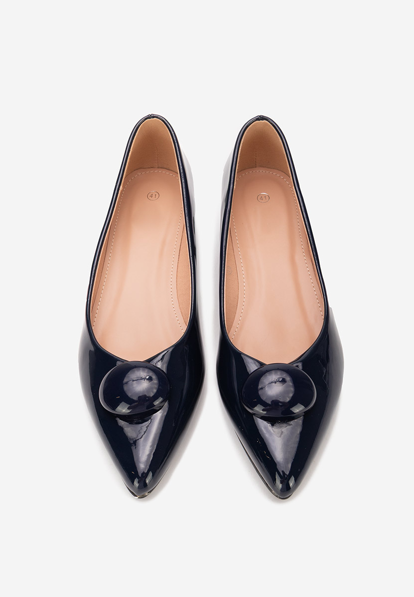 Pantofi cu toc mic Reiko navy