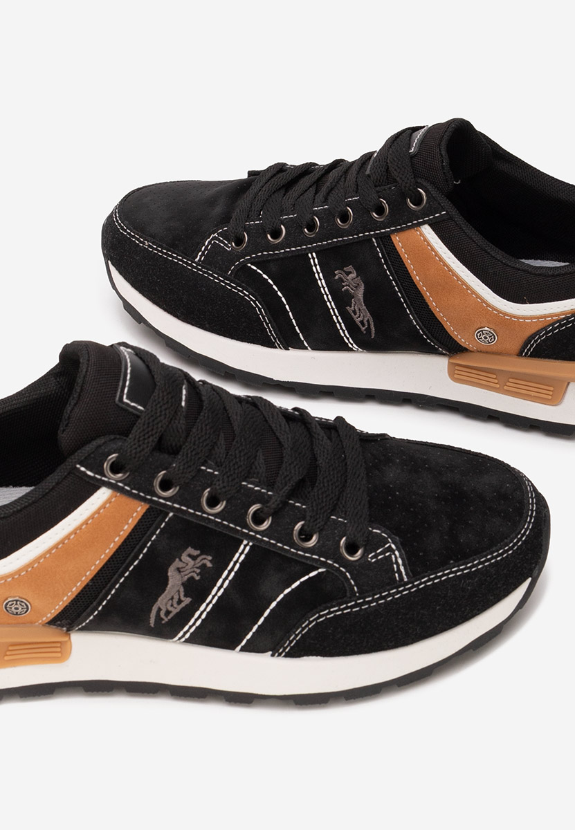 Sneakers barbati Garen negri