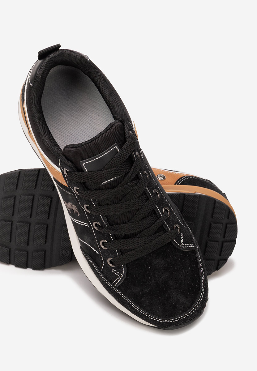 Sneakers barbati Garen negri