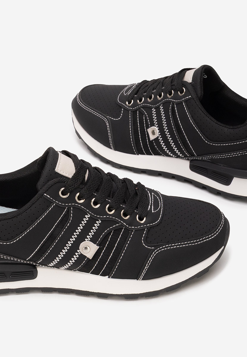 Sneakers barbati Melcor negri