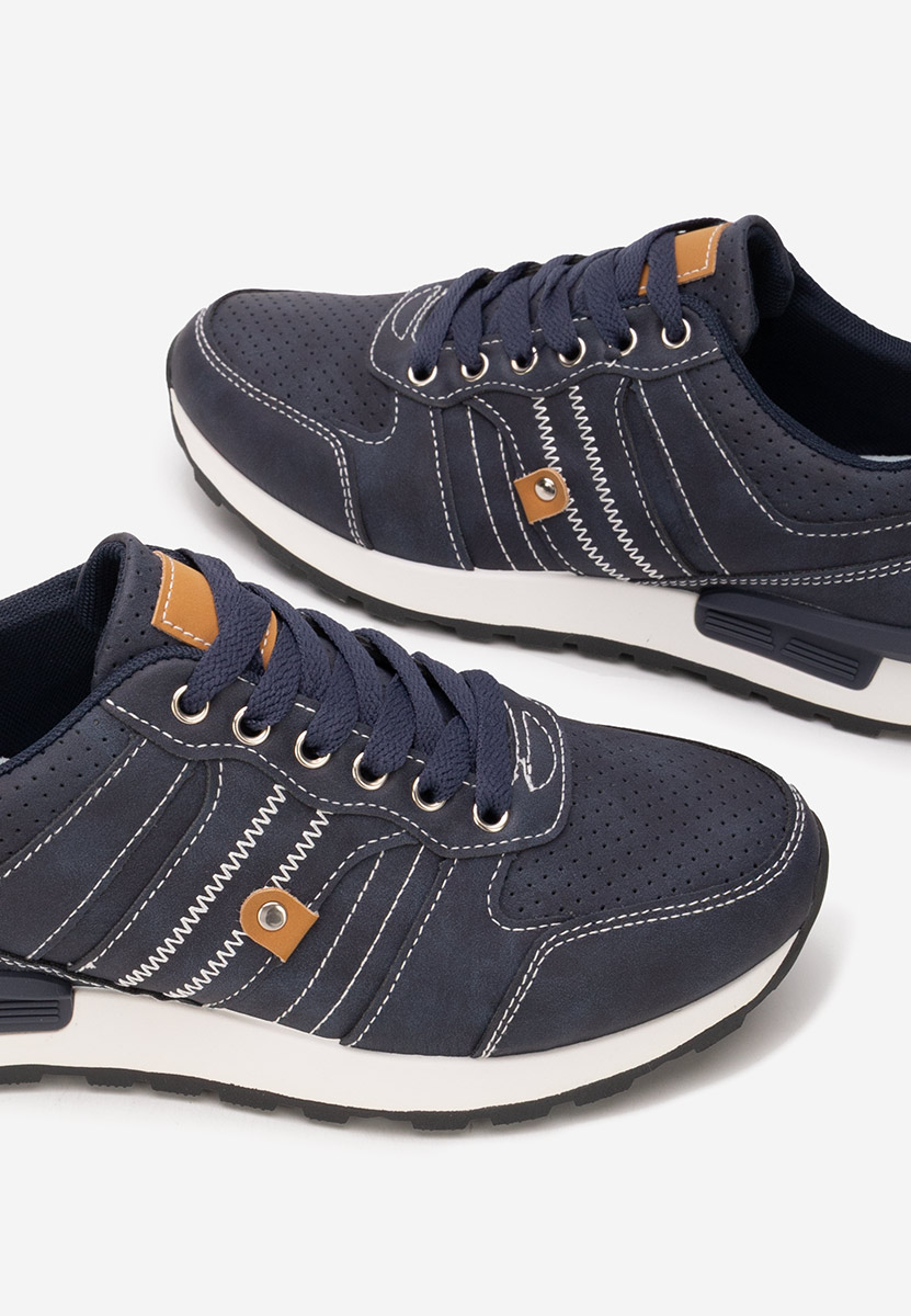 Sneakers barbati Melcor albastri
