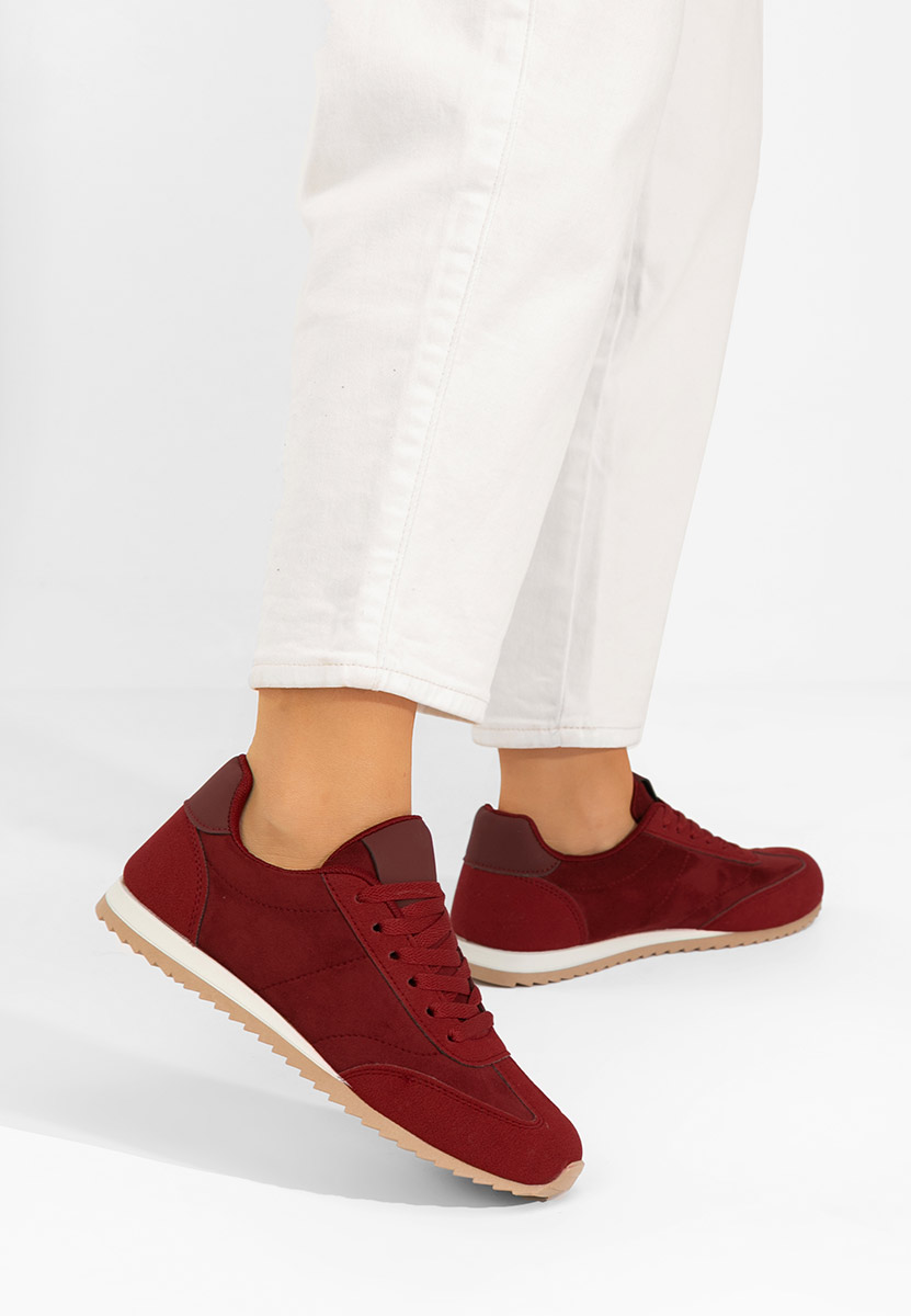Sneakers dama Crinea grena