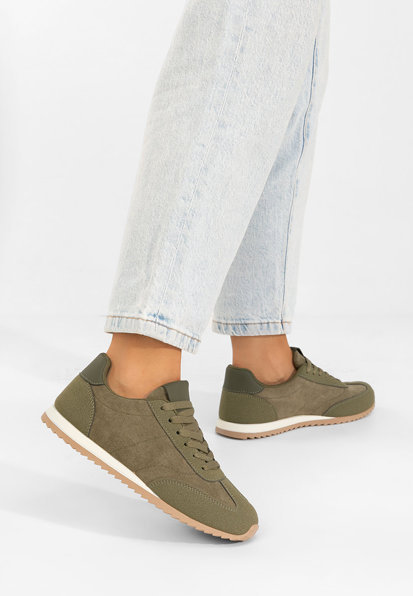 Sneakers dama Crinea verzi
