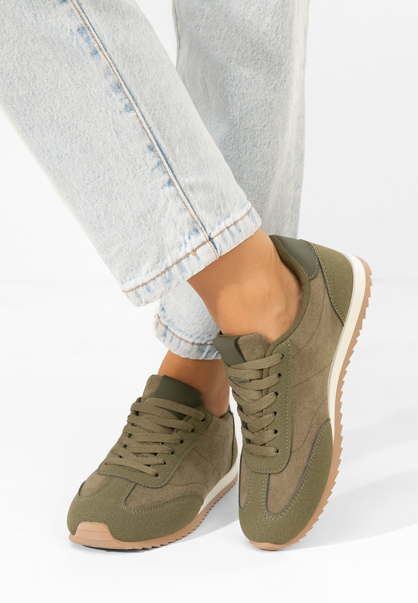 Sneakers dama Crinea verzi