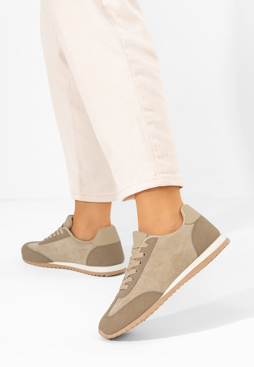 Sneakers dama Crinea kaki