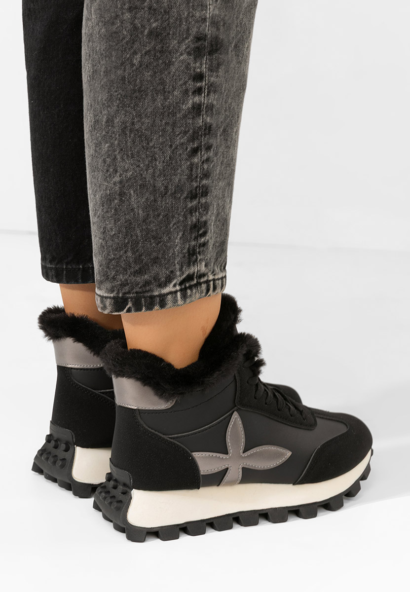 Sneakers dama imblaniti Ozia negri