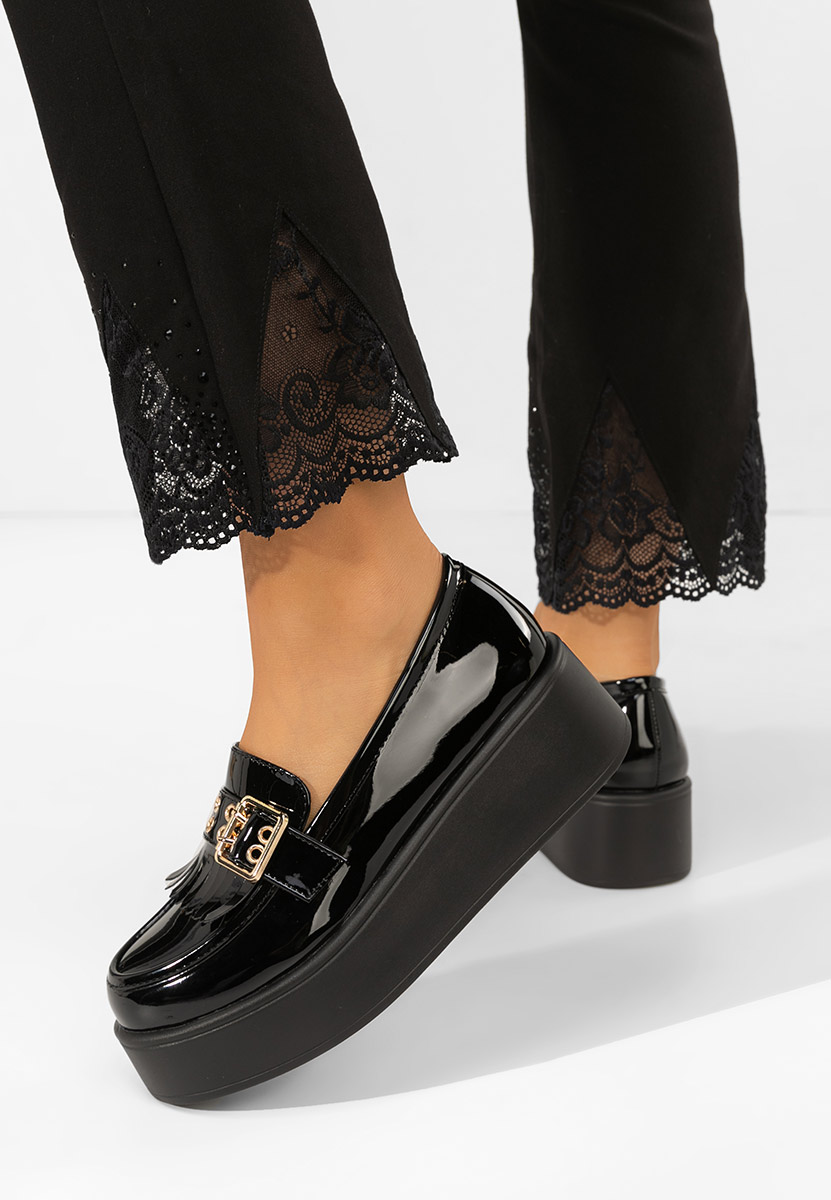 Mocasini cu platforma Magie V2 negri