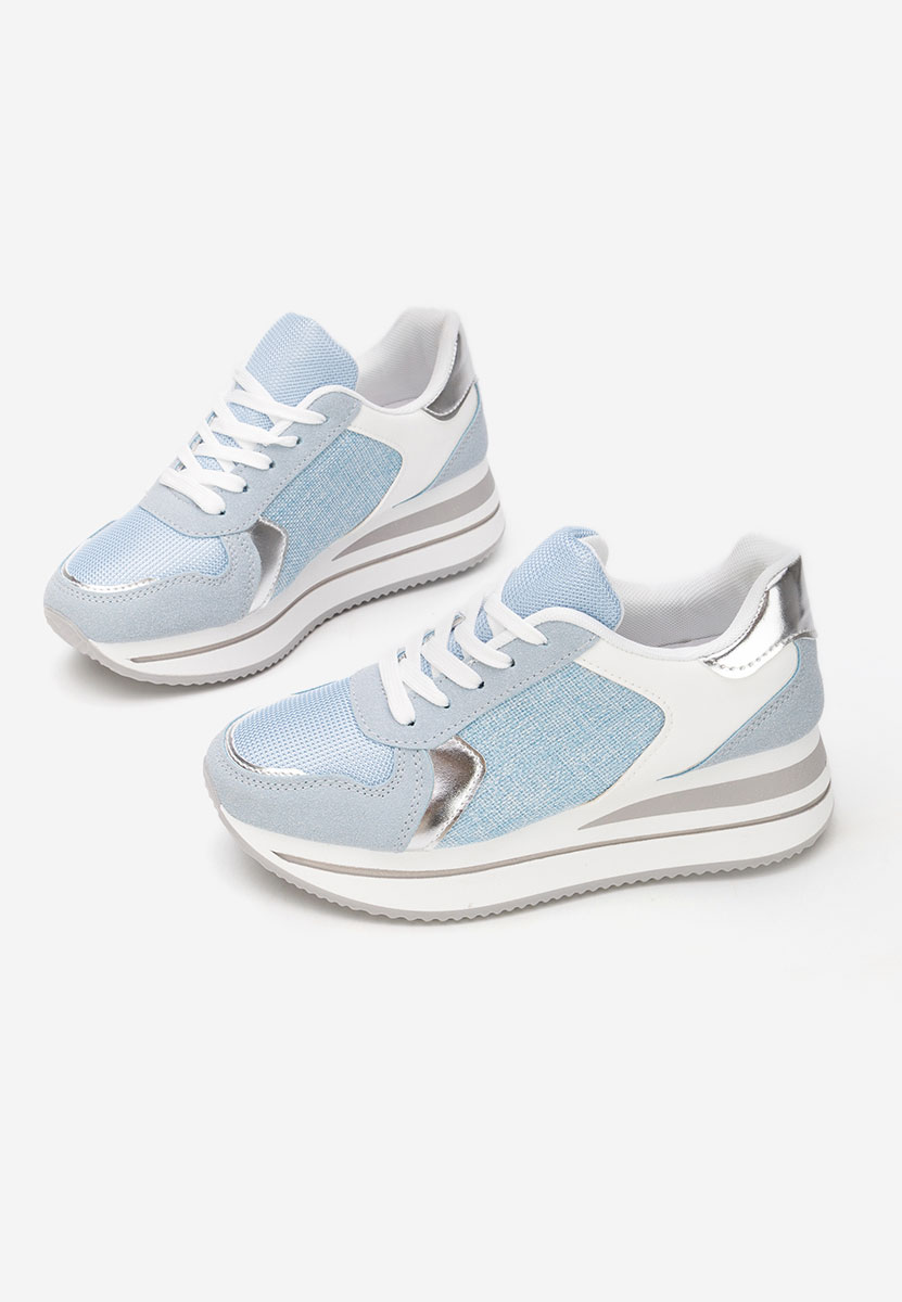 Sneakers cu platformă Sidnei albastri