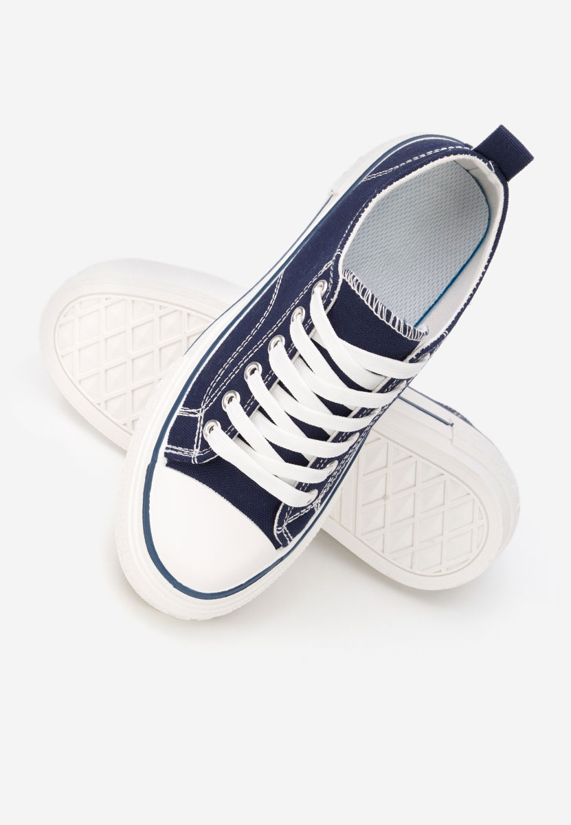 Tenisi cu platformă Antio albastri