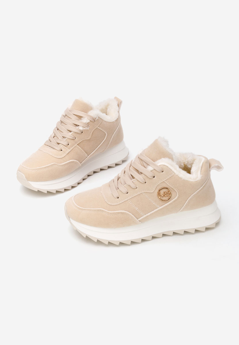Sneakers dama Masana bej