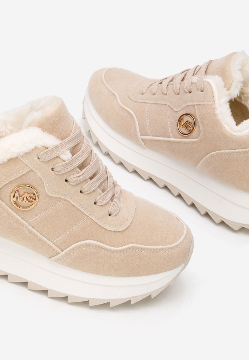 Sneakers dama Masana bej