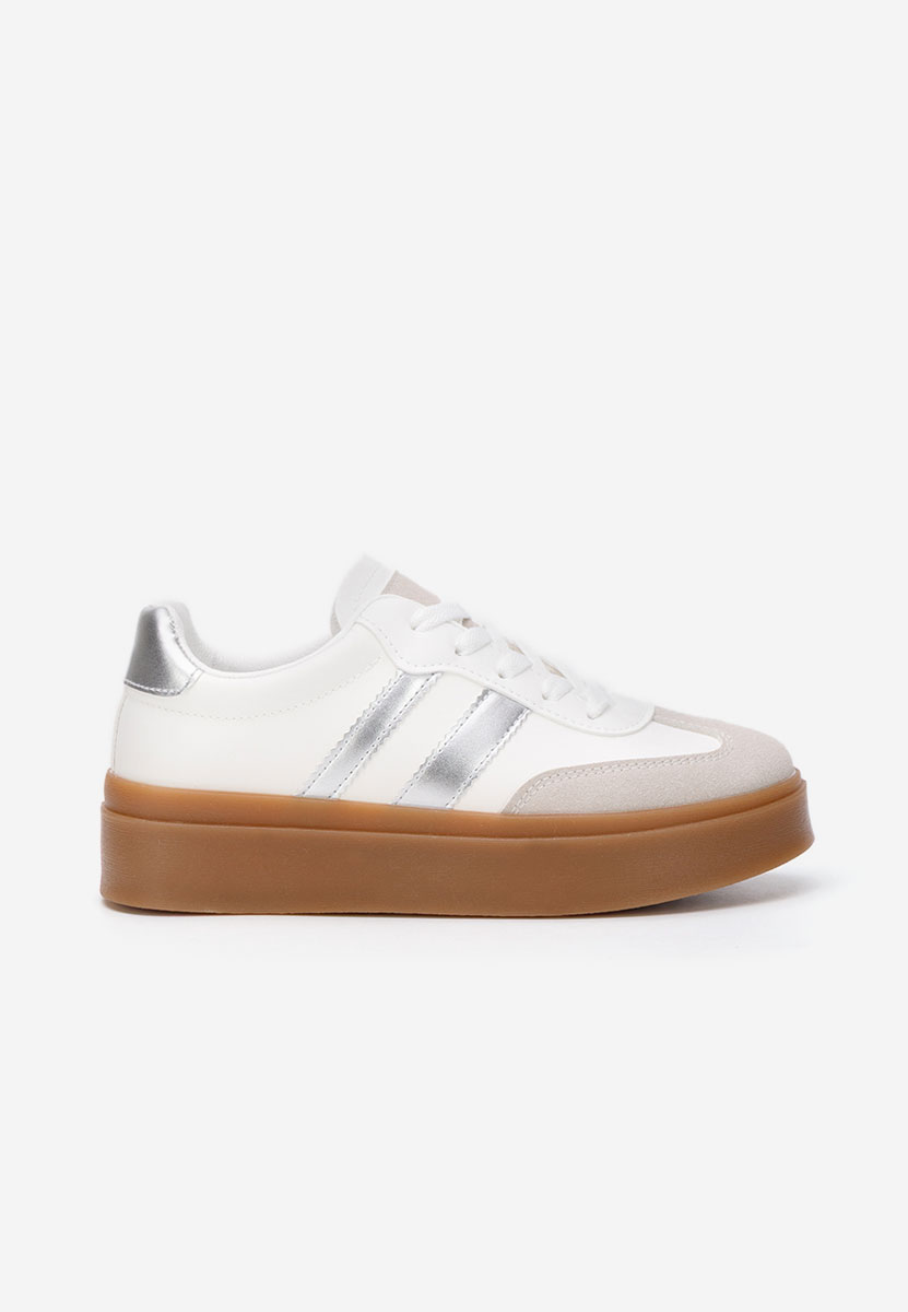 Sneakers dama Baryba argintii
