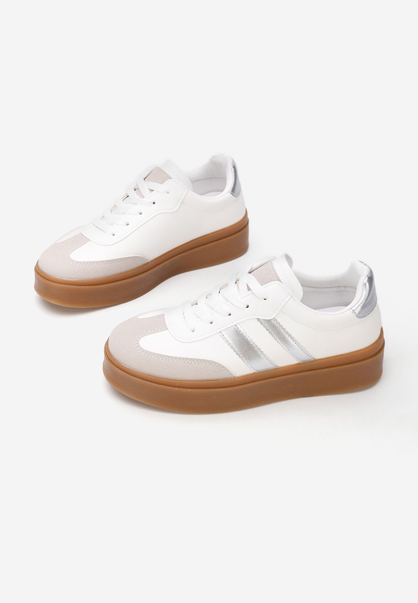 Sneakers dama Baryba argintii