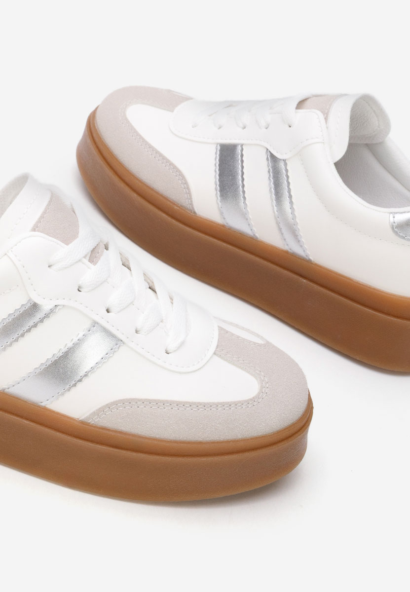 Sneakers dama Baryba argintii
