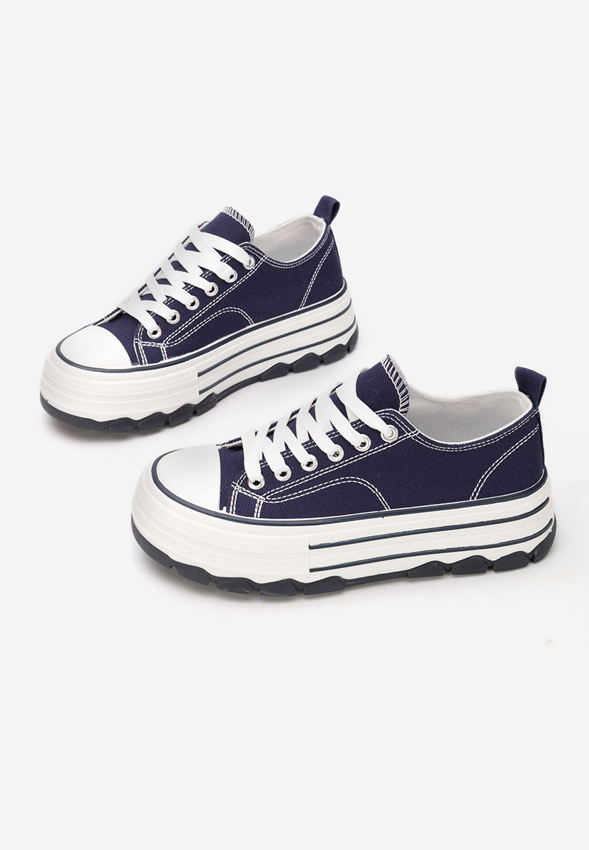 Tenisi cu platformă Zenoria navy