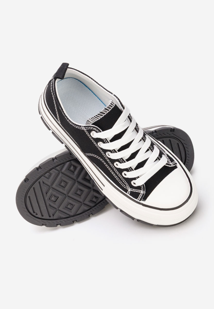 Tenisi cu platformă Zenoria negri