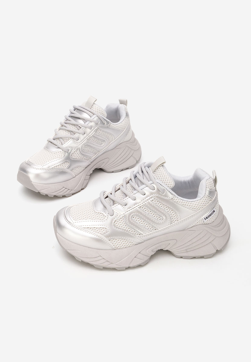 Sneakers dama Angelika argintii