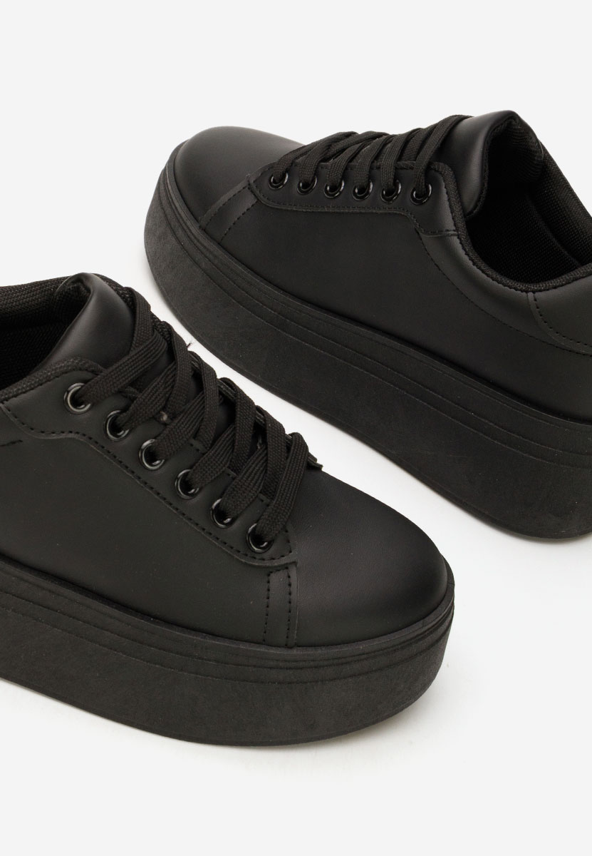 Sneakers cu platformă Albea negri