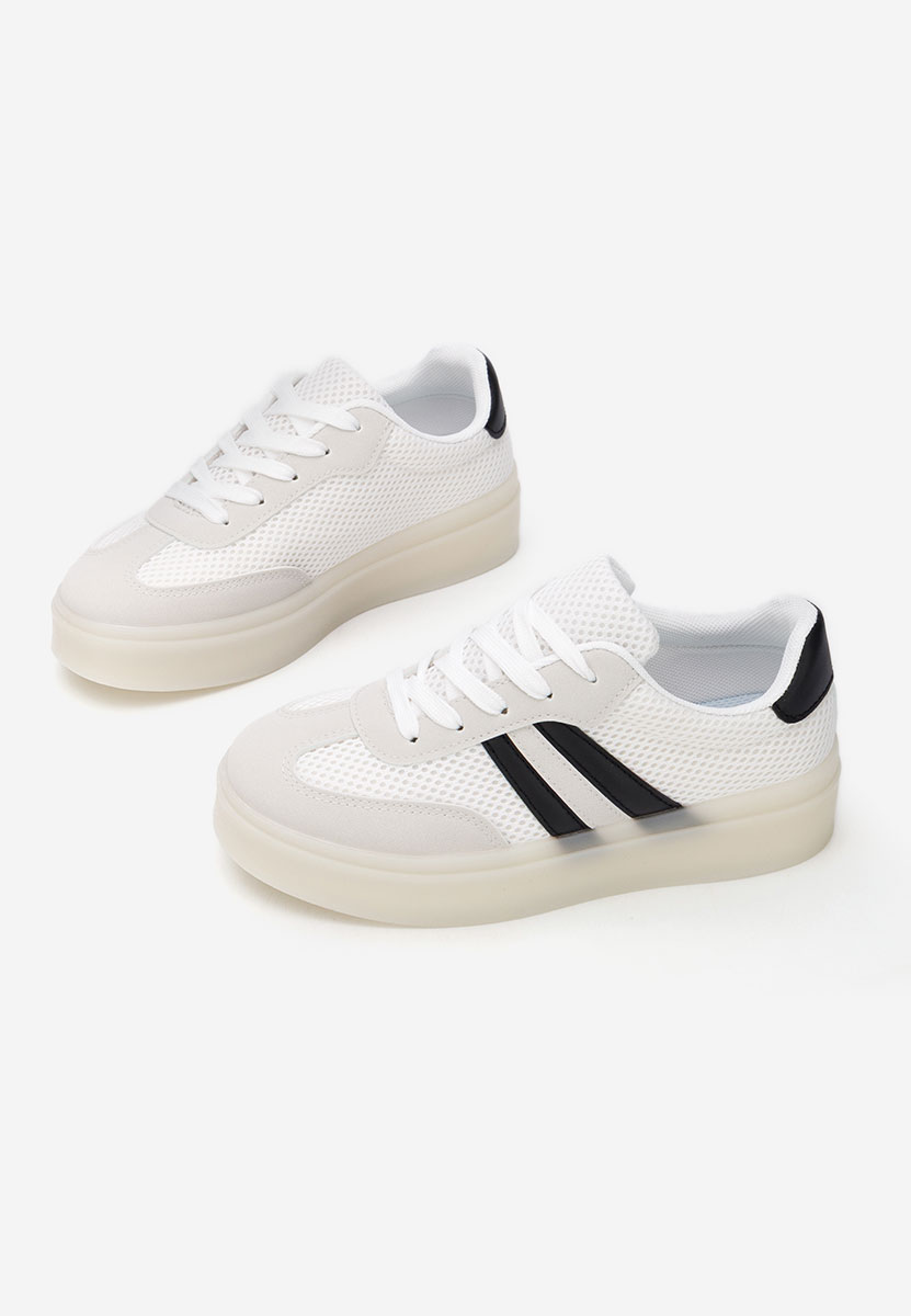 Sneakers dama Udinea albi