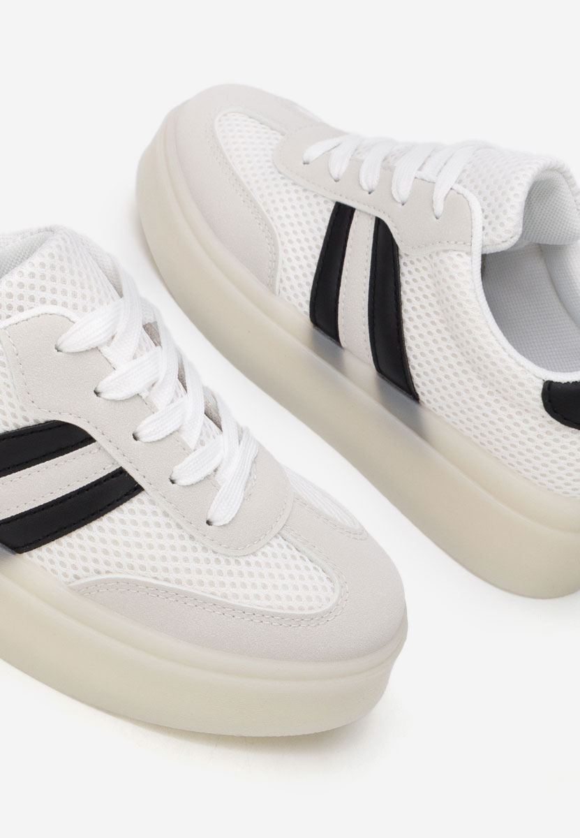 Sneakers dama Udinea albi