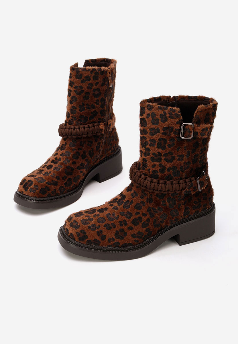 Ghete dama Sikada animal print