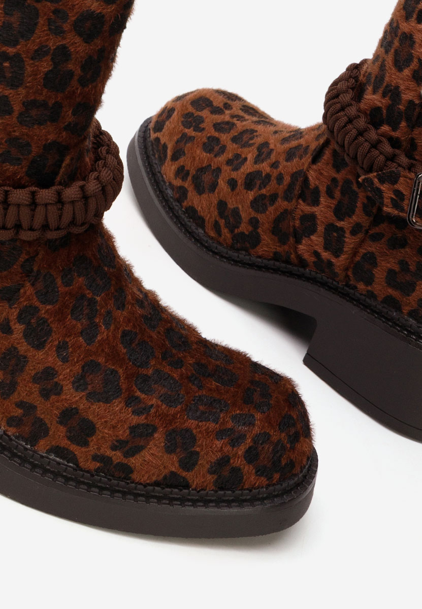 Ghete dama Sikada animal print