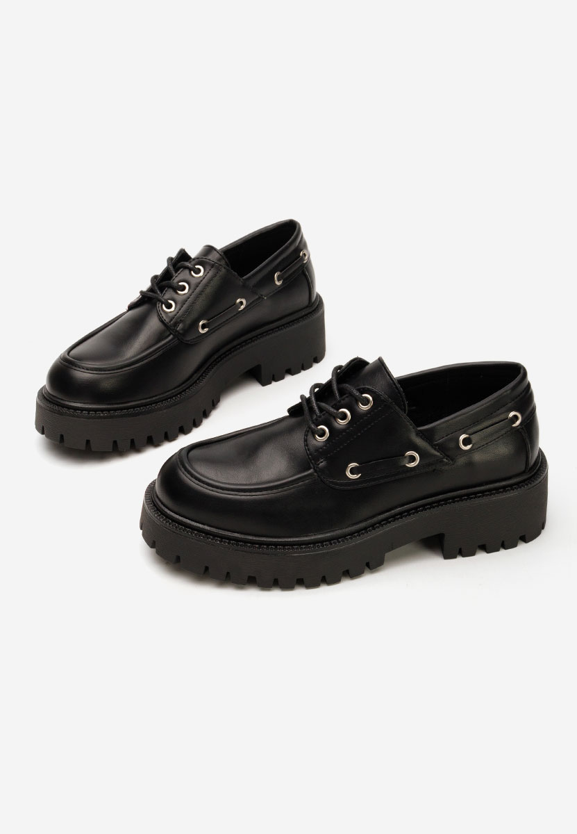 Pantofi casual dama Plumia negri