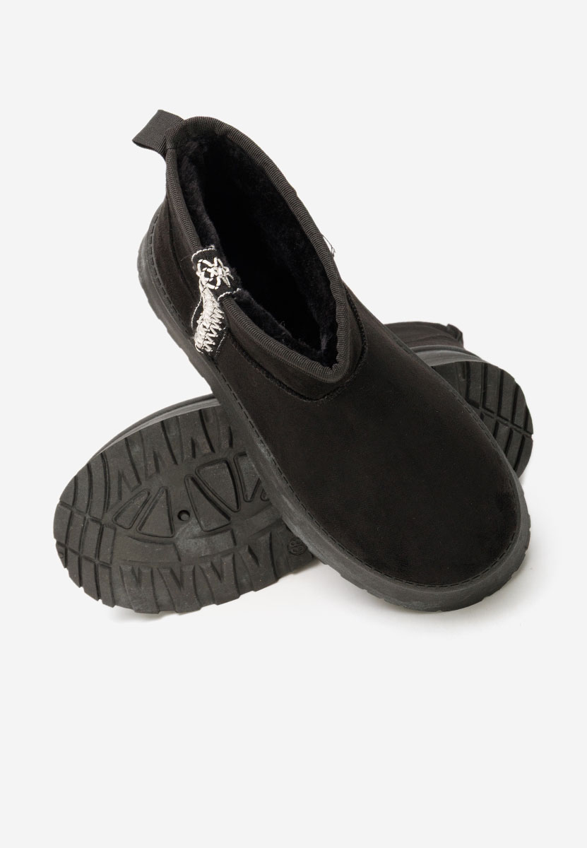 Ghete cu platformă Kristin negre