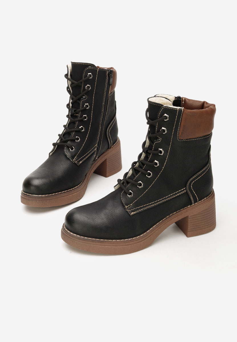 Ghete cu toc Celoria negre