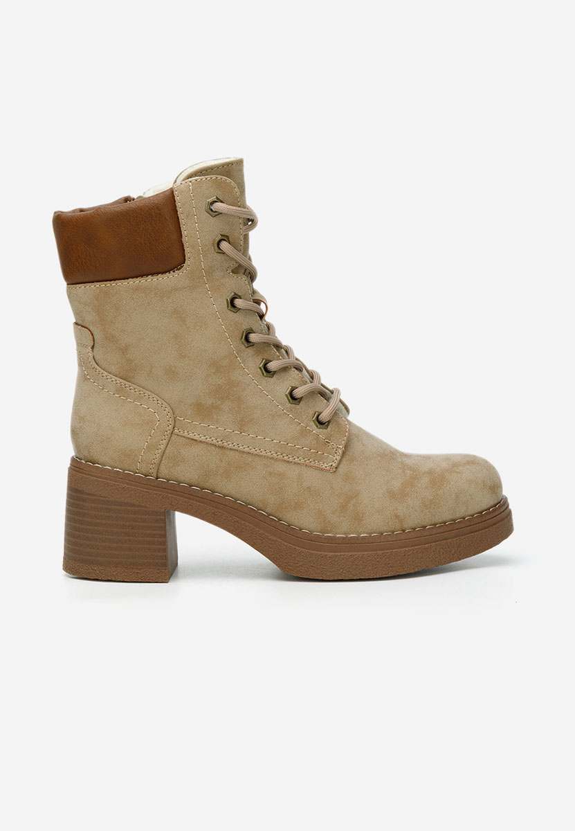 Ghete cu toc Celoria kaki