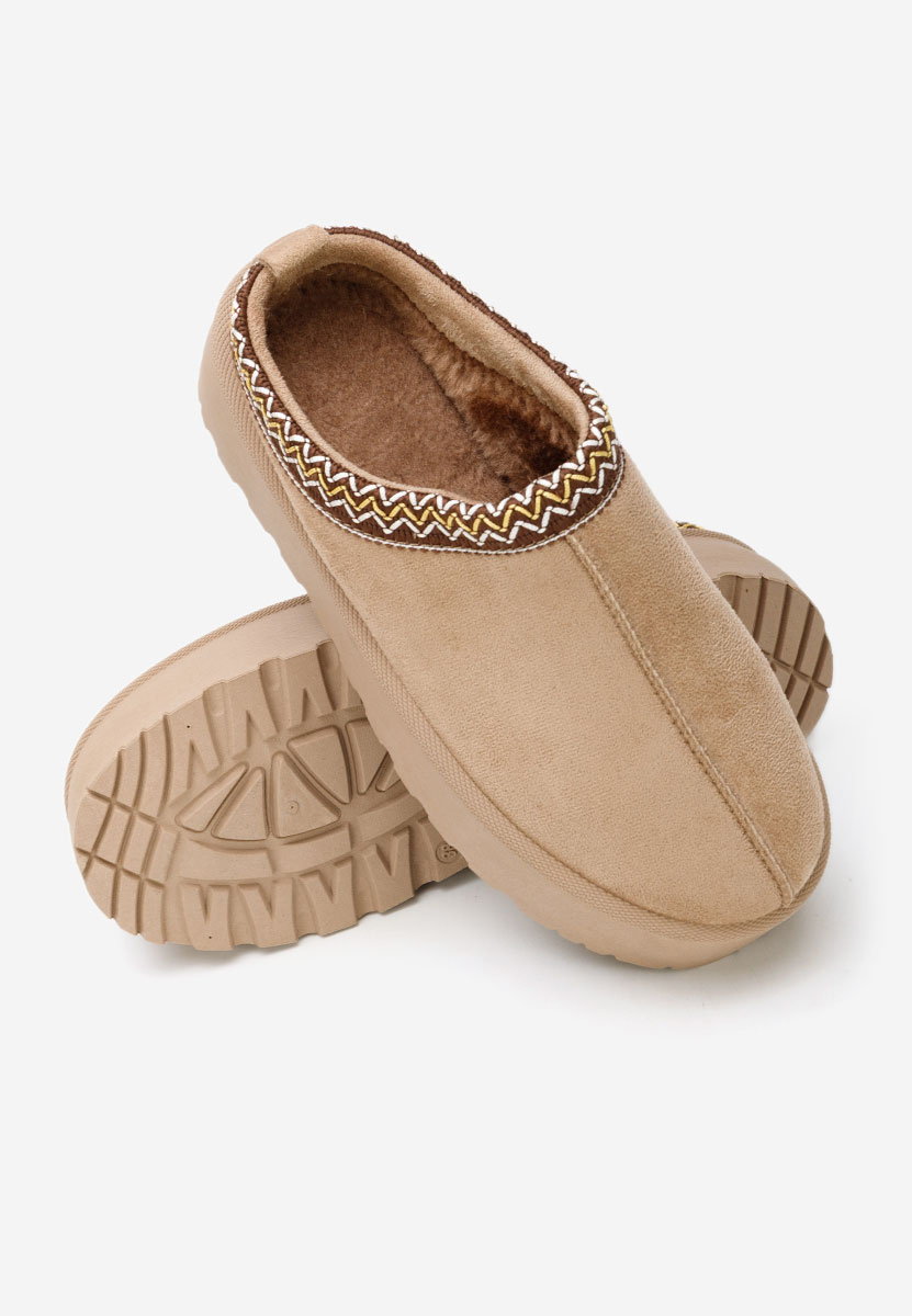 Saboti dama cu platforma Esmie kaki