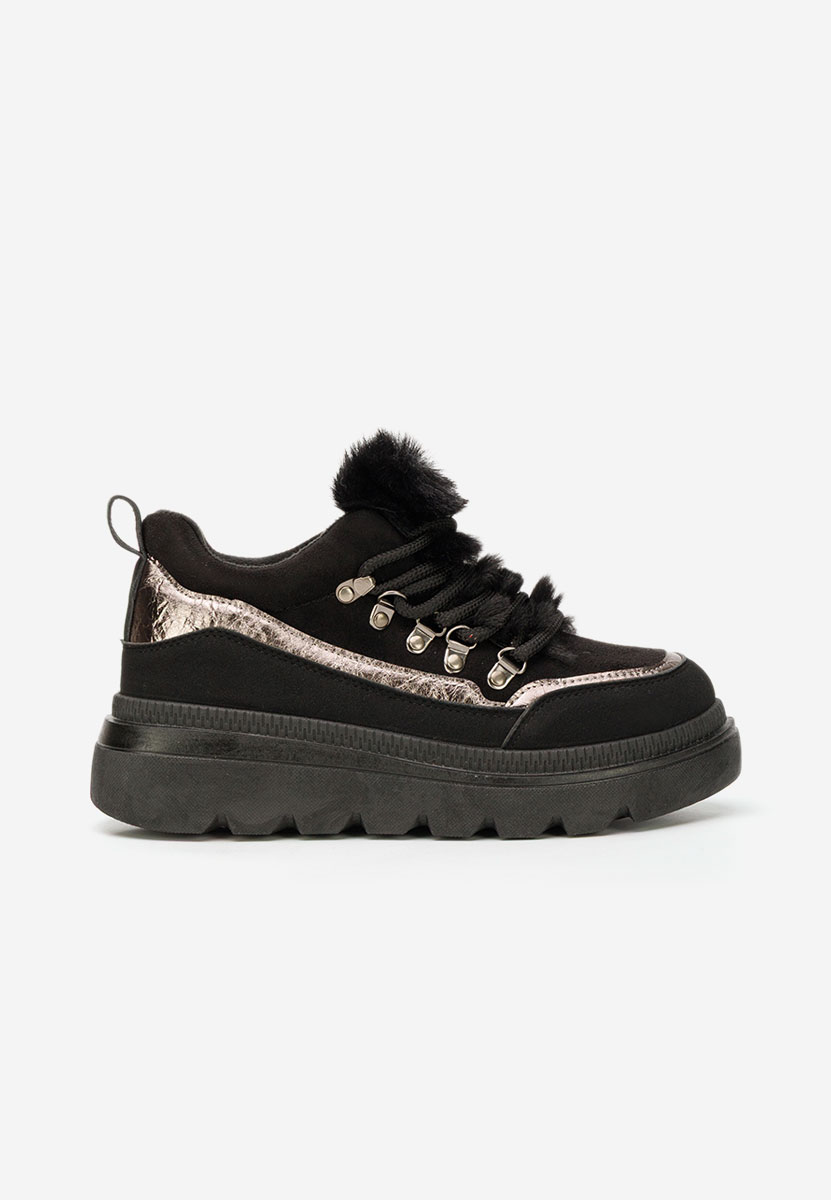 Sneakers dama imblaniti Clavira negri