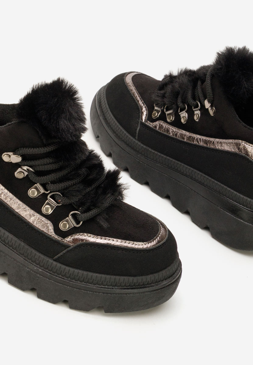 Sneakers dama imblaniti Clavira negri