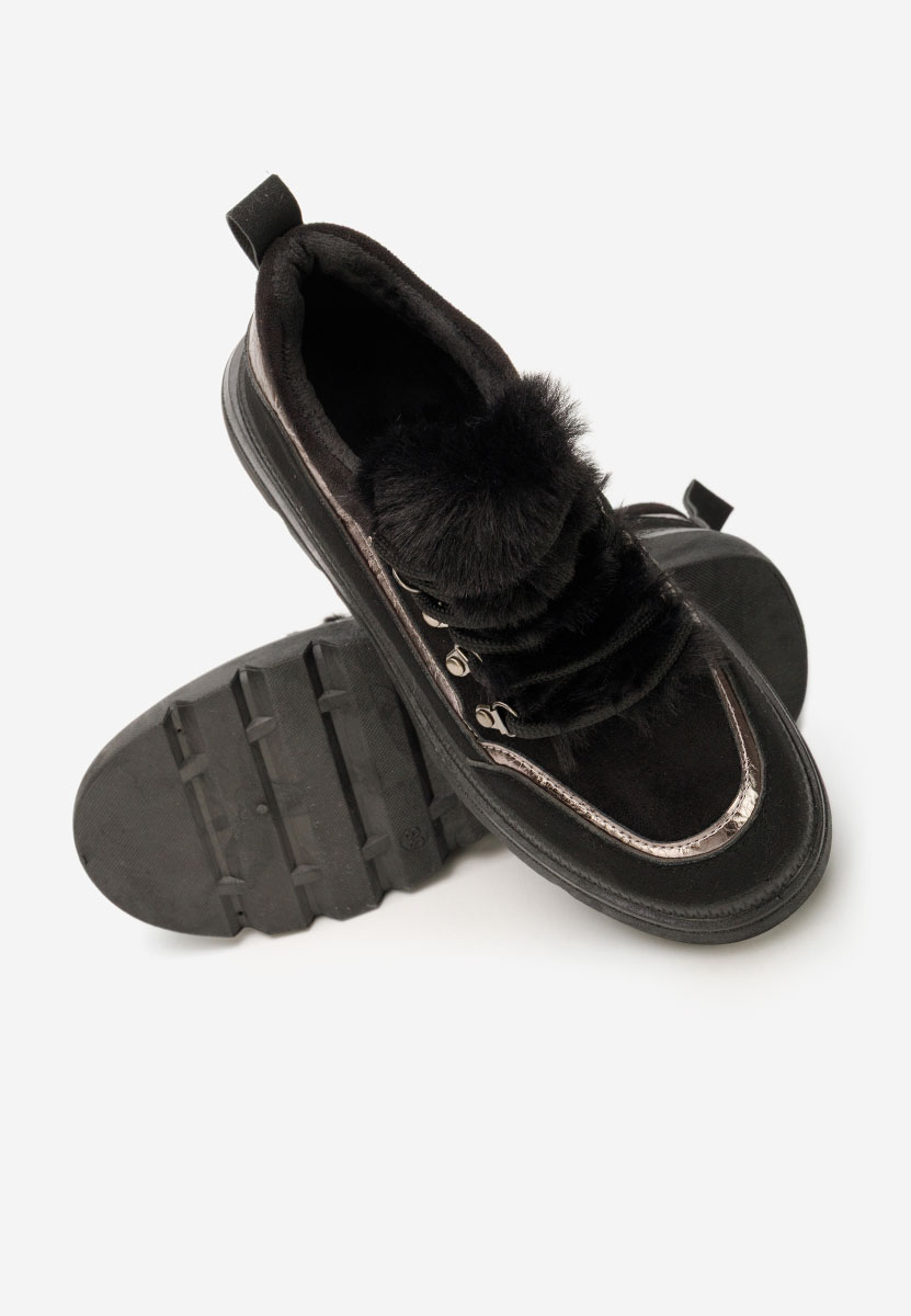 Sneakers dama imblaniti Clavira negri