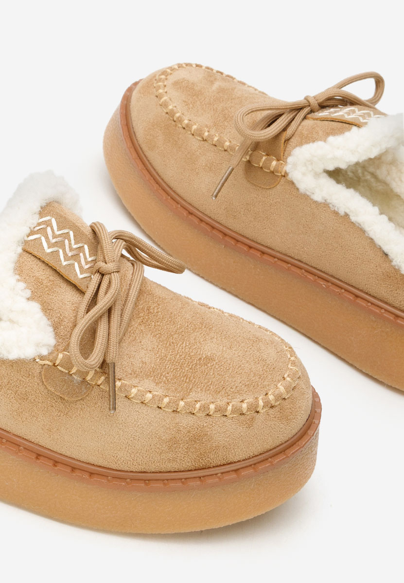 Saboti mocasini dama Seloria kaki