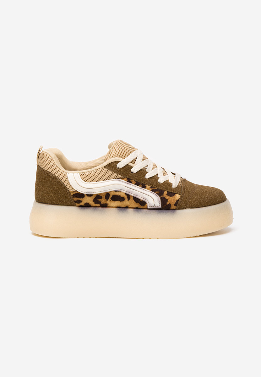 Sneakers dama Davira animal print