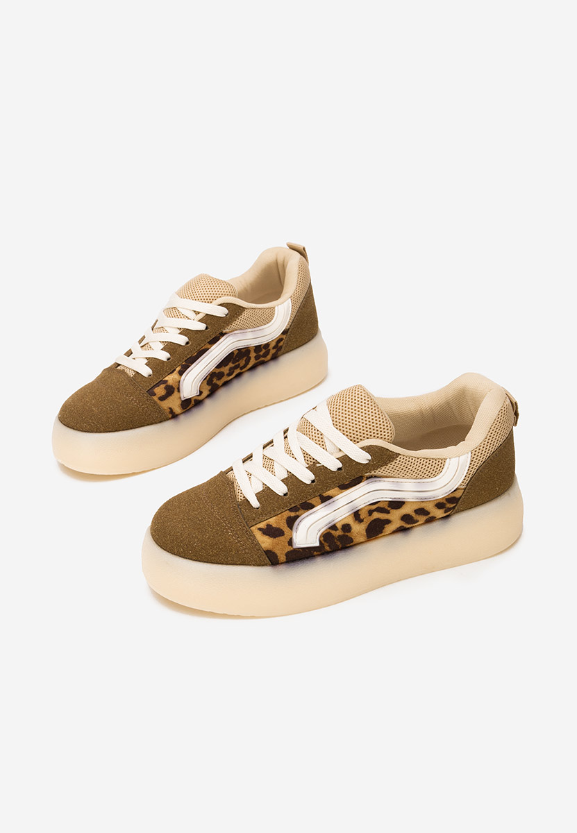 Sneakers dama Davira animal print