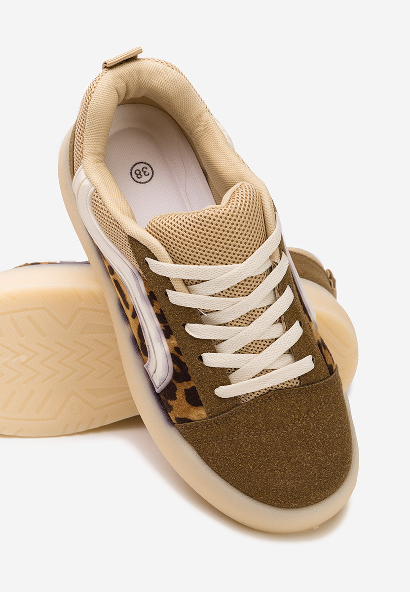 Sneakers dama Davira animal print