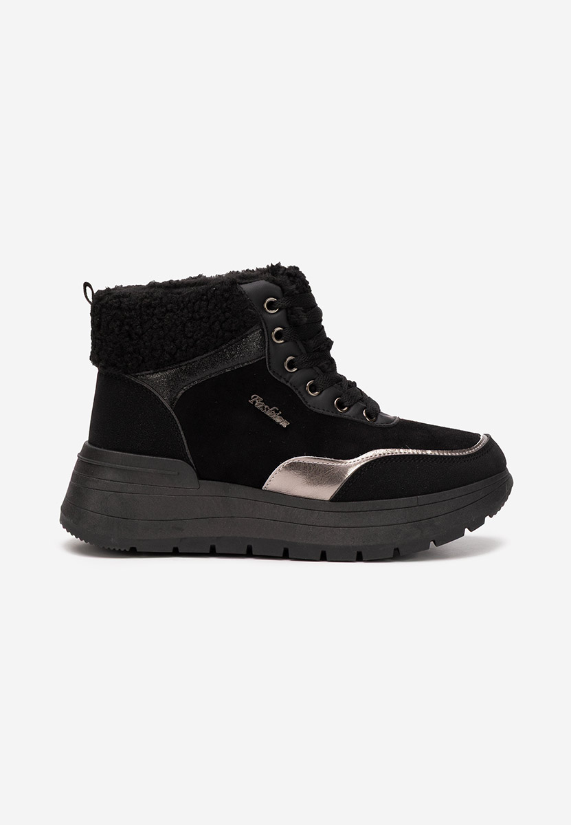 Sneakers dama imblaniti Lisaia negri