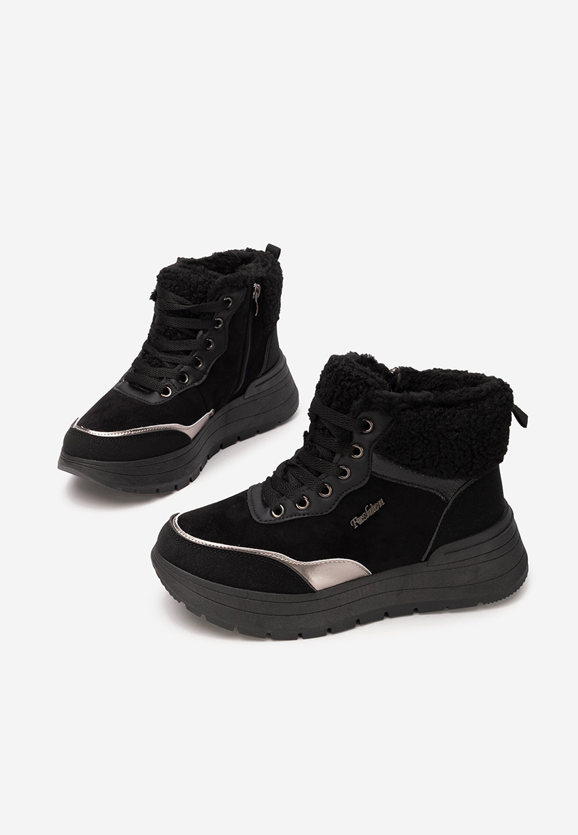 Sneakers dama imblaniti Lisaia negri
