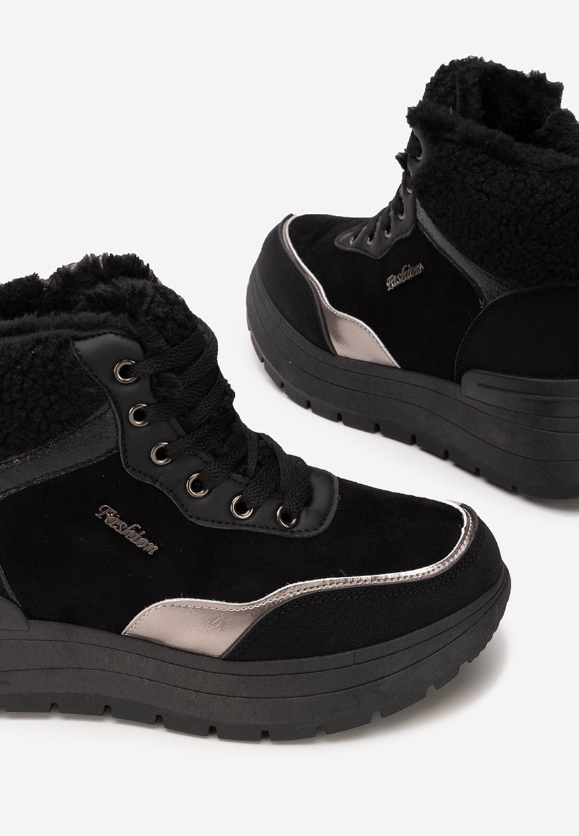 Sneakers dama imblaniti Lisaia negri